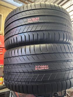 Semi New Pair Of 295/35R21 (103Y) Michelin Latitude Sport 3 N0 Just$400 Both Free Installation Only At  GM Bros Garage 