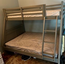 Gray bunk bed for sale!