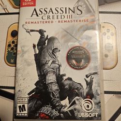 Assassins Creed 3 Remastered Nintendo Switch 