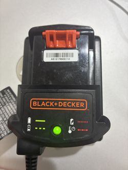 BLACK+DECKER 20V MAX Lithium Battery Charger, Includes BATTERY. Compatible with 12V and 20V Battery. LCS1620B)