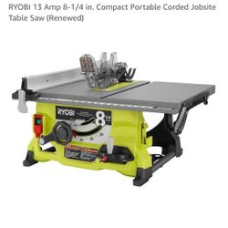 Table Corded Saw Used