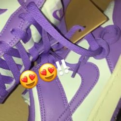 Purple Nike Size 7
