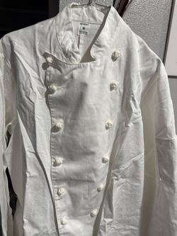 Regent White Chef Coat Size Medium