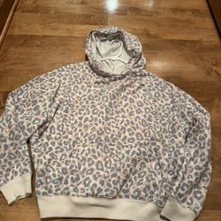 Woman’s Victorias Secret Pinkeooars Print Hoodie Shipping Available 
