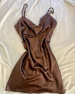 Brown dress