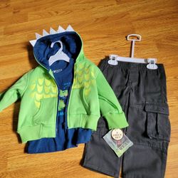 18M Boys 3-piece Outfit