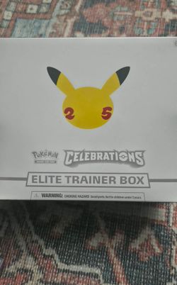 Pokémon TCG: Celebrations Elite Trainer Box (ETB) - 25th Anniversary - Factory Sealed