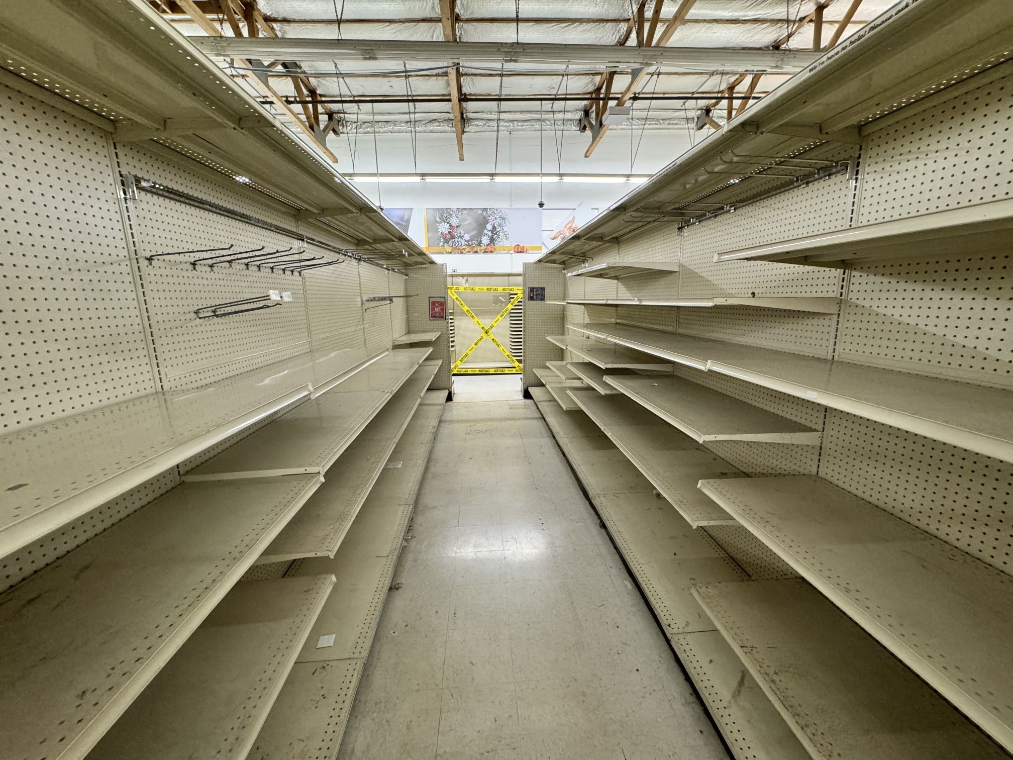 FINAL DAYS 75% OFF Gondola Shelving For Sale! National City Store Closing!
