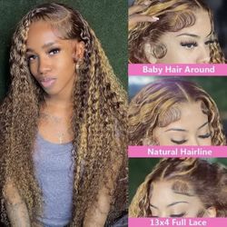 24” 13x4 100% Human Hair 4/27 Color 180% Density 😍 