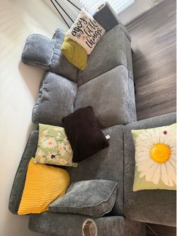 Acmease chenille 3 seat sofa
