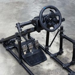 Logitech G923 playstation PS5 PS4 PC Force Feedback Racing Steering Wheel Pedals Kit