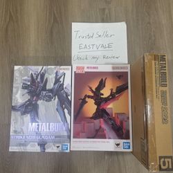 METAL BUILD Strike Noir Gundam Alternative Strike Ver. Action Figure gundam SEED stargazer Bandai