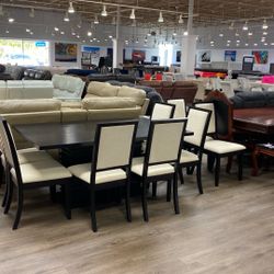 Table With 8 Chairs 🌟🌟 $699 WOW!
