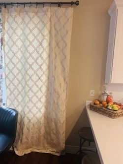 Set Of 2 Curtains - Purchased From Ballard Designs