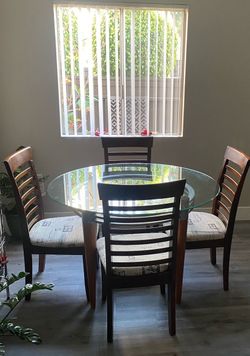 Dining table with 4 chairs