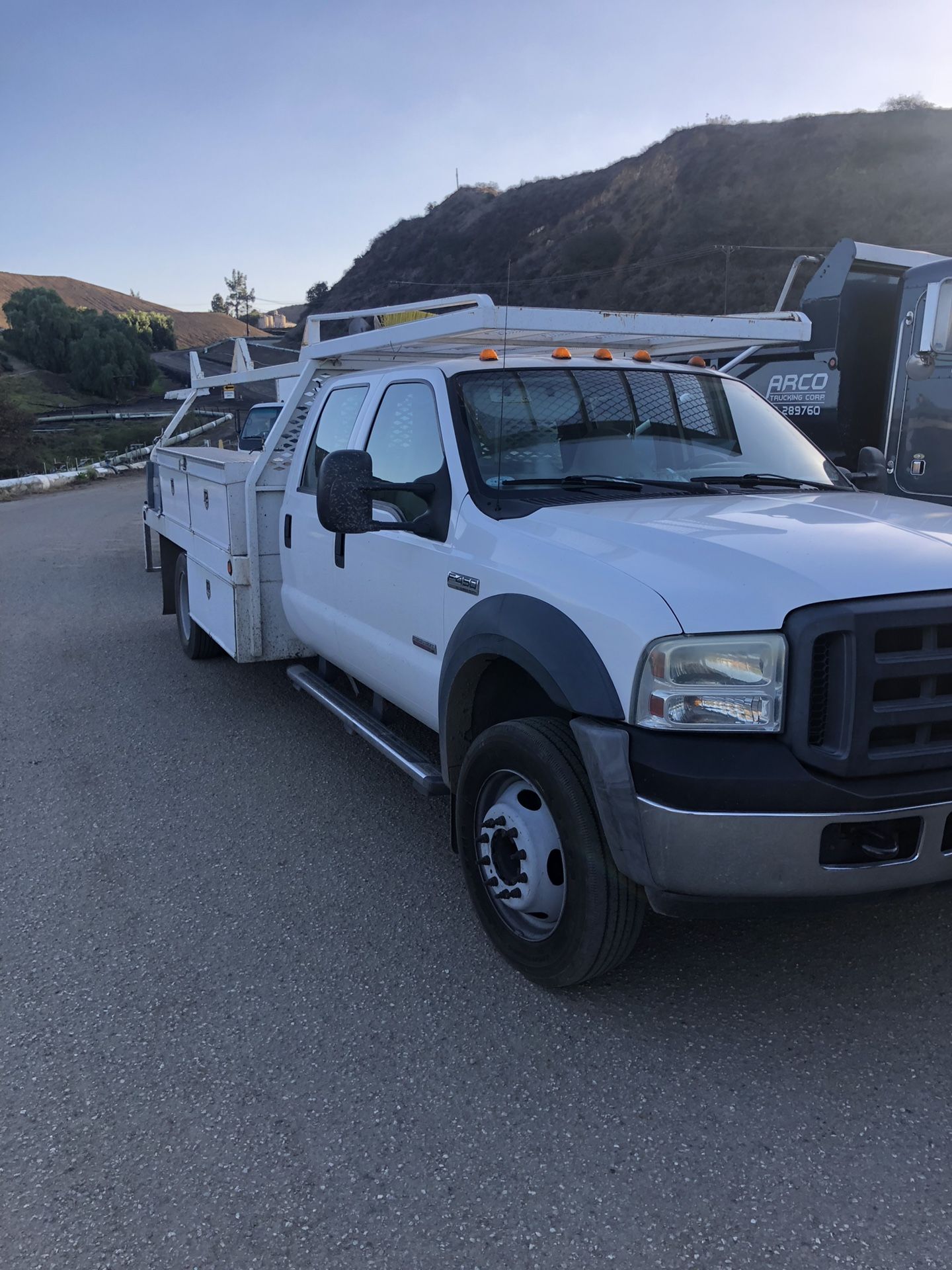 2007 ford f450 utility work truck