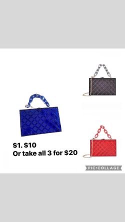 Crossbody Clutch Purses *read description *