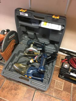 Ryobi power tool set