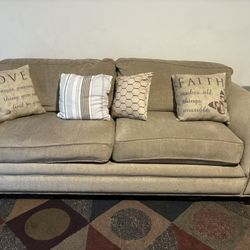 Couch Comforts With Pillows