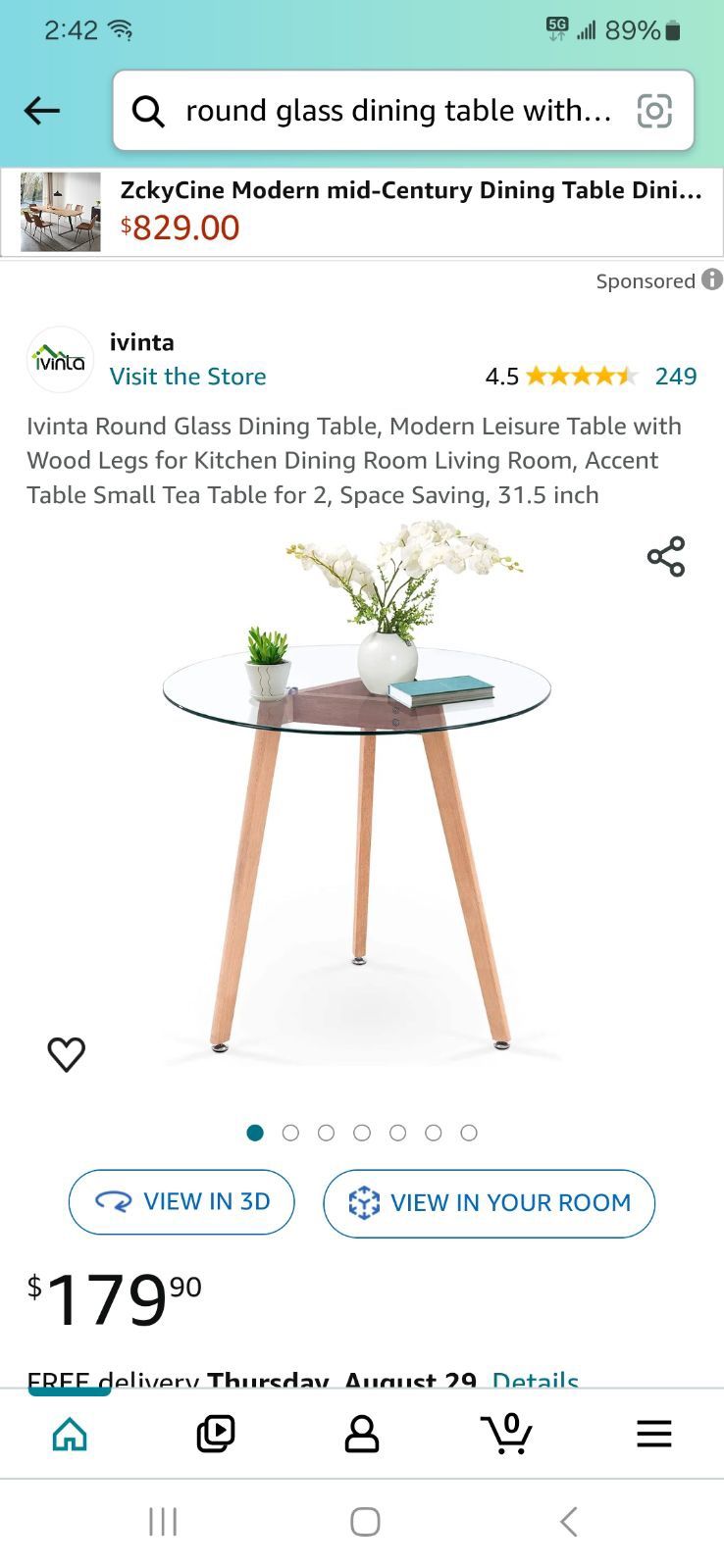 Table And Chair Set