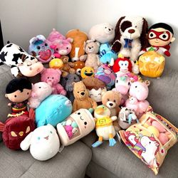 Plush Toys 33x 