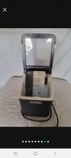 New ICEMAN Dual Size Compact Ice Machine 