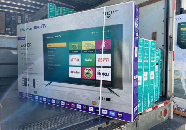75”HISESNSE ROKU SMART TV
