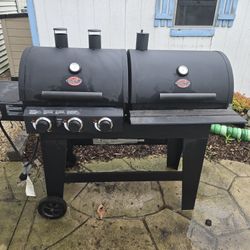 Char-Griller Dual Gas/Charcoal Grill