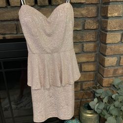 Medium Womens Sparkly Stretchy Dress