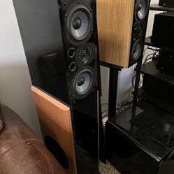 Polk Lsi speakers- Towers, Center, and Surrounds