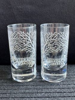 Belvedere Vodka Shot Glasses