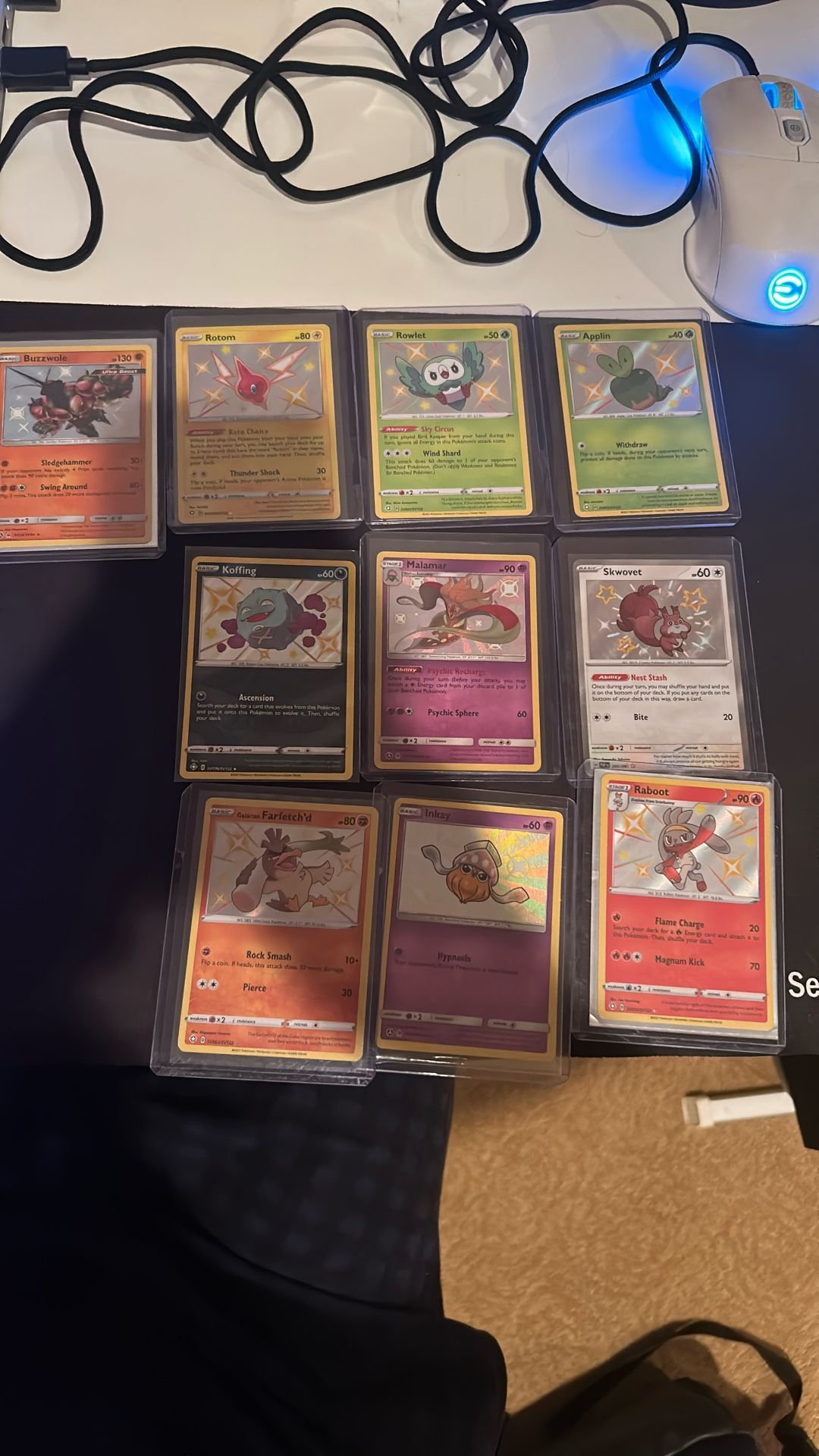 Shiny Pokemon Cards