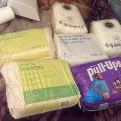 4t-3t-5t-new diapers
