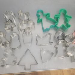 Cookie Cutters Metal And Plastic