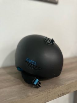 RED Snowboard Ski Helmet Matte Black women’s