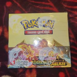 Pokémon Sword And Shield Darkness Ablaze Booster Box