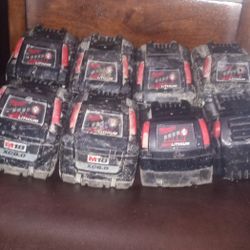 8 Batterys  6  8.0 And 2 6.0 Baterrys