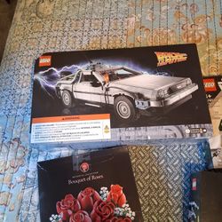 Legos Back To Future Car And Votical Set