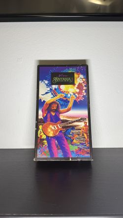 Vintage 1980s Santana - Viva Santana! VHS Tape