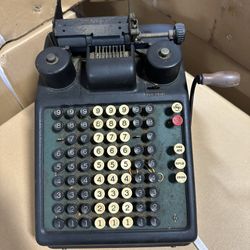 Burroughs Portable Vintage Adding Machine