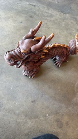Chinese Dragon Sculpture
