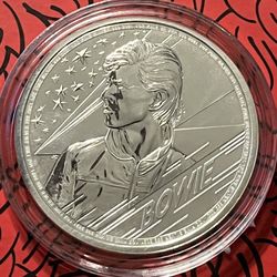 1 OZ Silver 2021 British Music Legends David Bowie BU Encapsulated