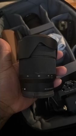 28-70mm Sony lens e-mount new