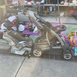 Stroller And Baby Carrier 