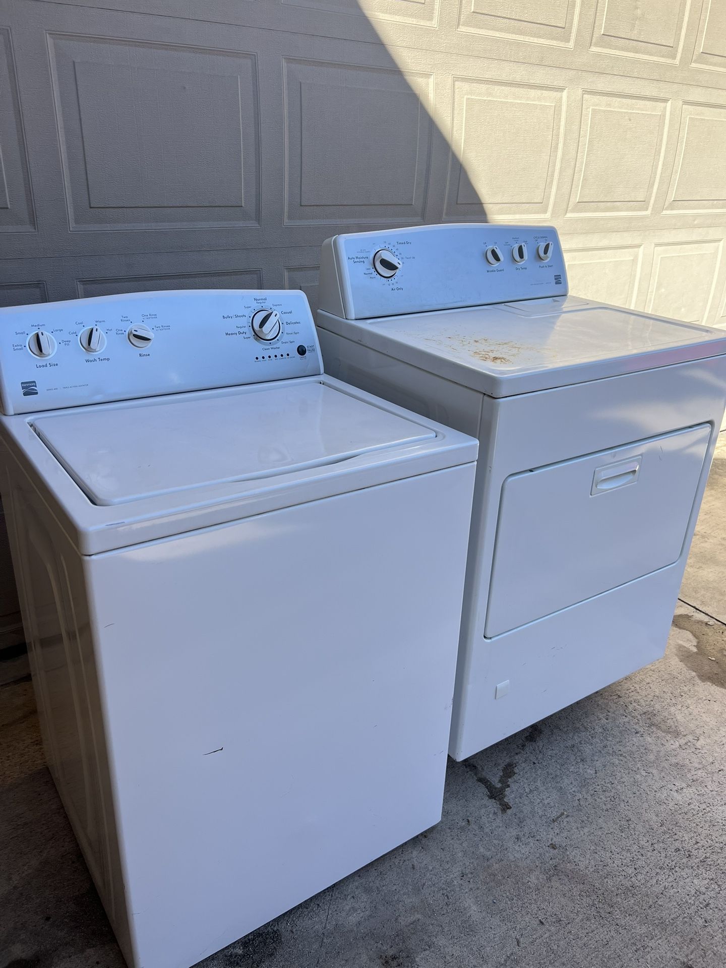 Kenmore Washer And Dryer 