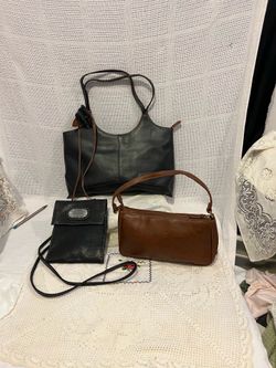 Vintage and beautiful  black and Brown purses