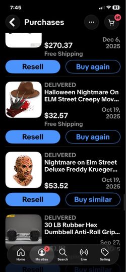 Freddy Kruger Halloween mask