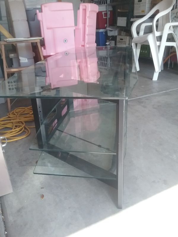 nice glass entertainment center table cabinet tv glass shelves for sale in gilbert az offerup - Glass Entertainment Center nice glass entertainment center table cabinet tv glass shelves for sale in gilbert az offerup - Glass Entertainment Center
