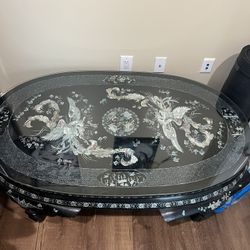 Mother Of Pearl Coffee Table 