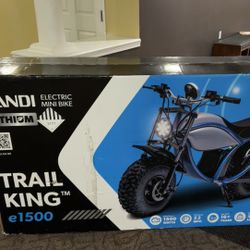 Kandi Trail King e1500 Electric Mini Bike